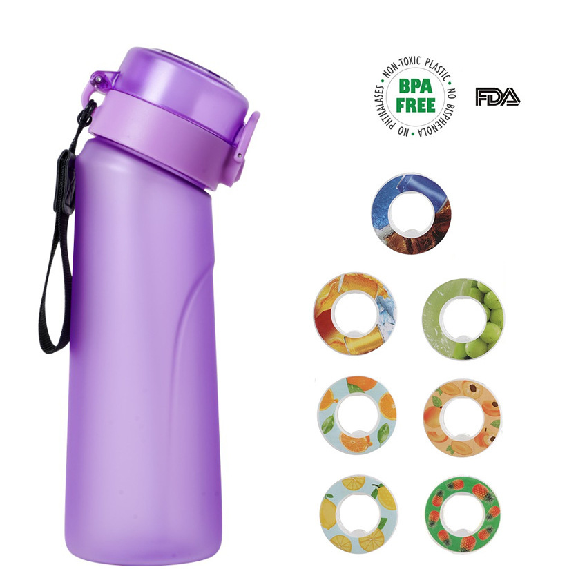 Tritan sports bottle with flavor rings, 750 ml