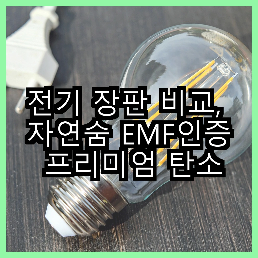 전기 장판 비교, 자연숨 EMF인증 프리미엄 탄소매트와 한일의료기 대형 온돌마루, 당신의 선택은? 썸네일
