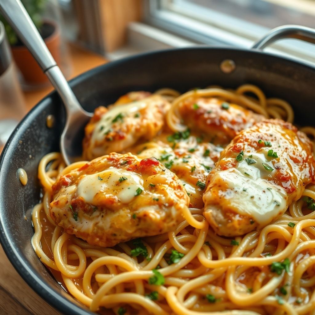 Savory One-Pan Chicken with Buttered Noodles – Easy Weeknight Comfort Food