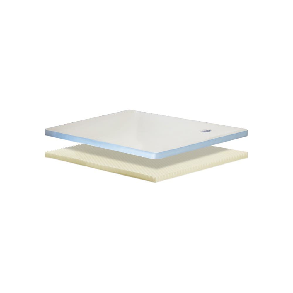 Colchoneta king de memory foam Spring Air® color blanco