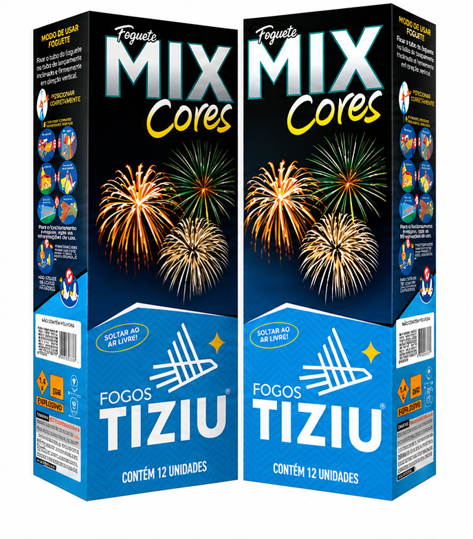 Foguete Mix de Cores