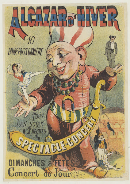 Alcazar dHiver 10 faubourg Poissonnière Spectacle  Concert 1876