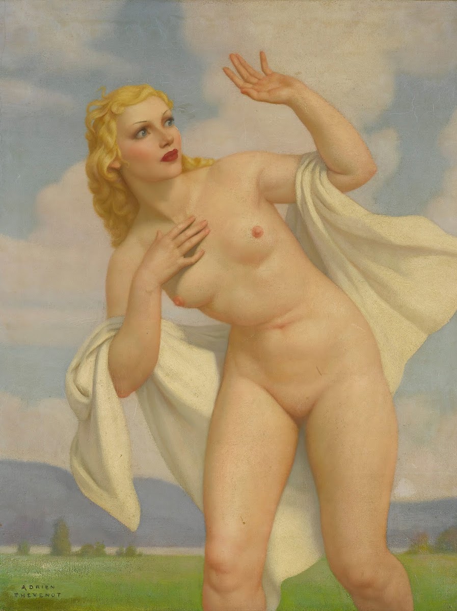 Nude In A Landscape