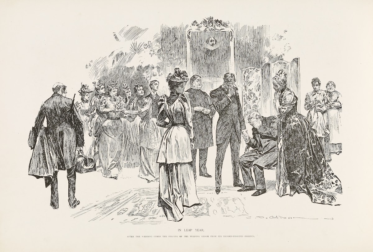 In leap year 1896