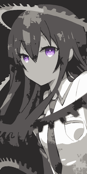 Steins;Gate, Makise Kurisu, Gears, Purple Eyes, Anime Girls 8K Wallpaper Background