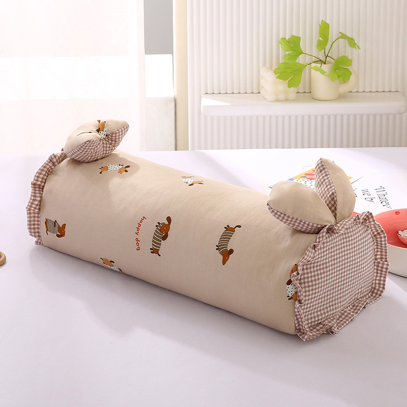 Cotton Buckwheat Pillow, 20×50 cm, removable