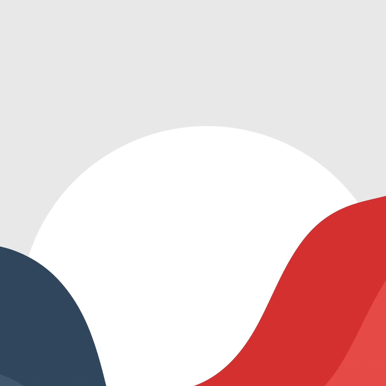 Download Abstract Design, Minimalist Art, Wavy Illustration, Red And Blue 2K iPhone