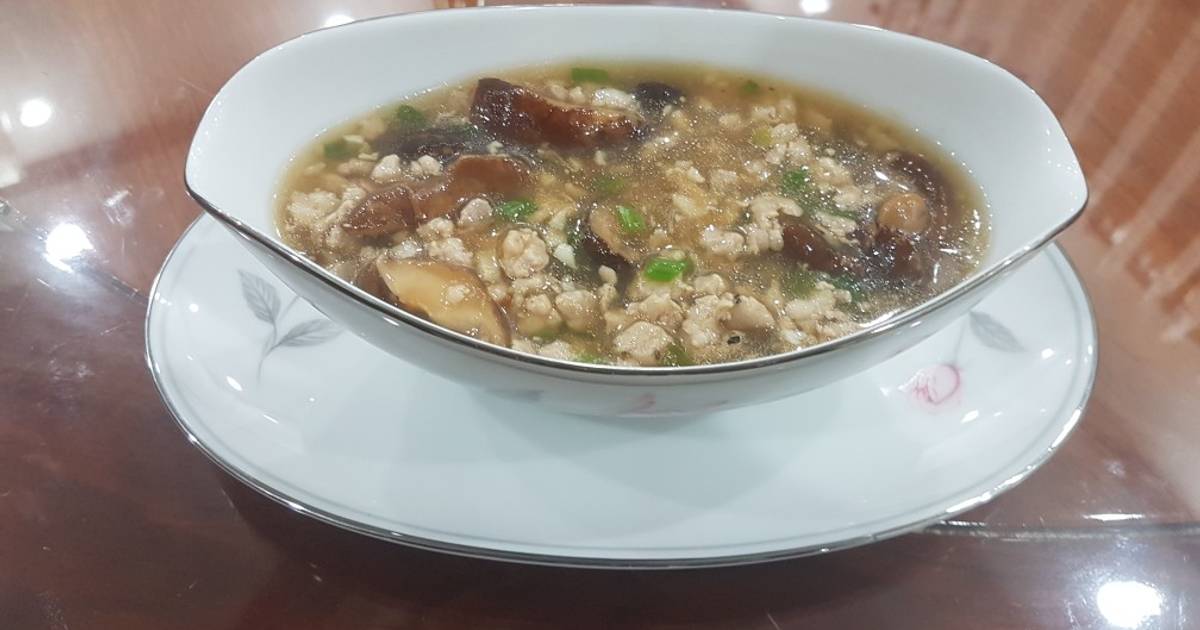 SP.0230 - Cơm Thịt Băm Xốt Nấm