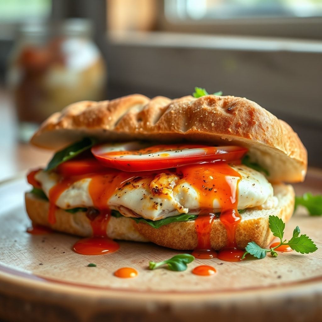 Easy Chicken Caprese Sandwich Recipe Ready in 25 Minutes – Weeknight Comfort Food finished