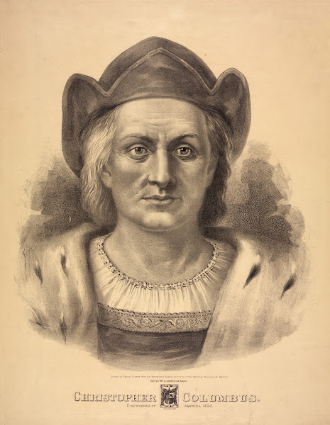 Christopher Columbus Discoverer of America 1492 1892