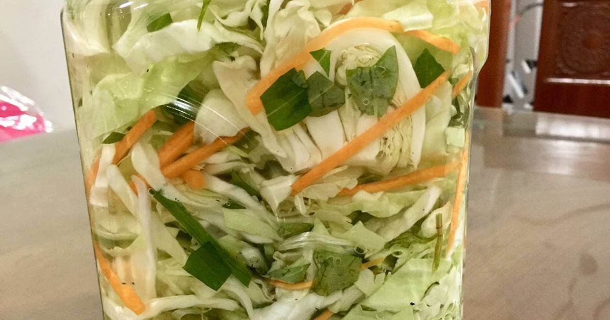 Bắp cải muối