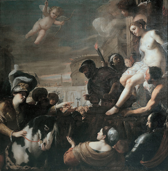 Clorinda rescues Olindo and Sophronia 1646