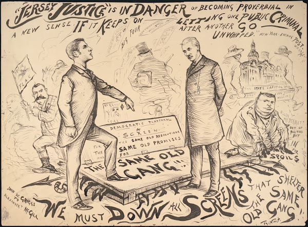 John W Griggs to Alexander T McGill We must down all screens that shelter the sa