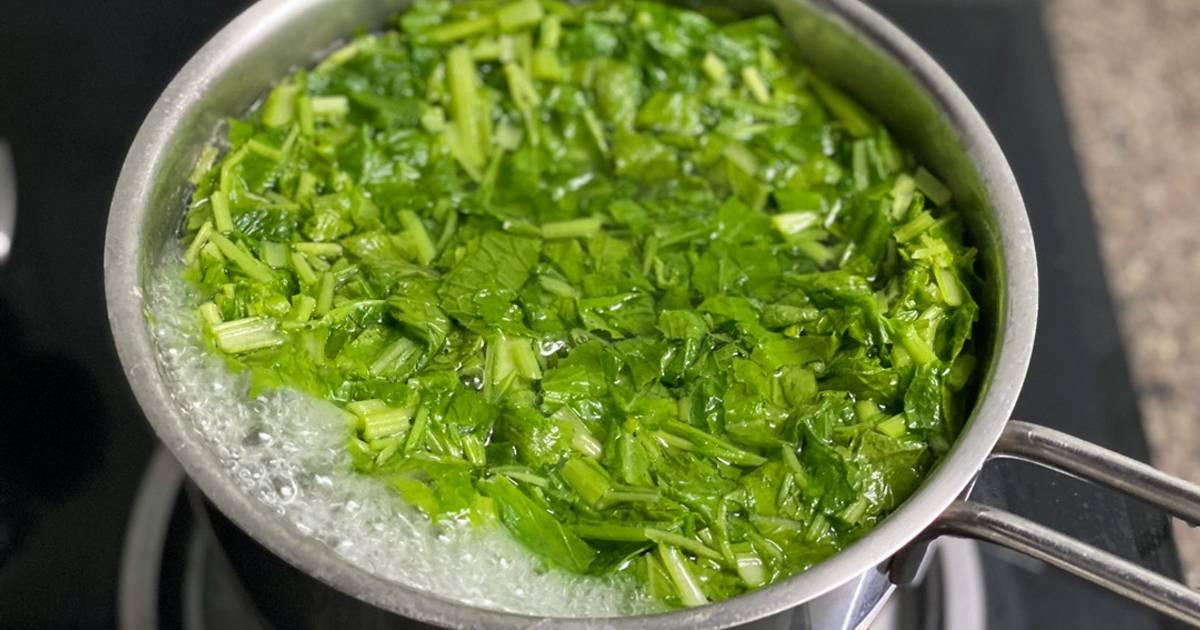 Canh Cải Non Nấu Cá Bè
