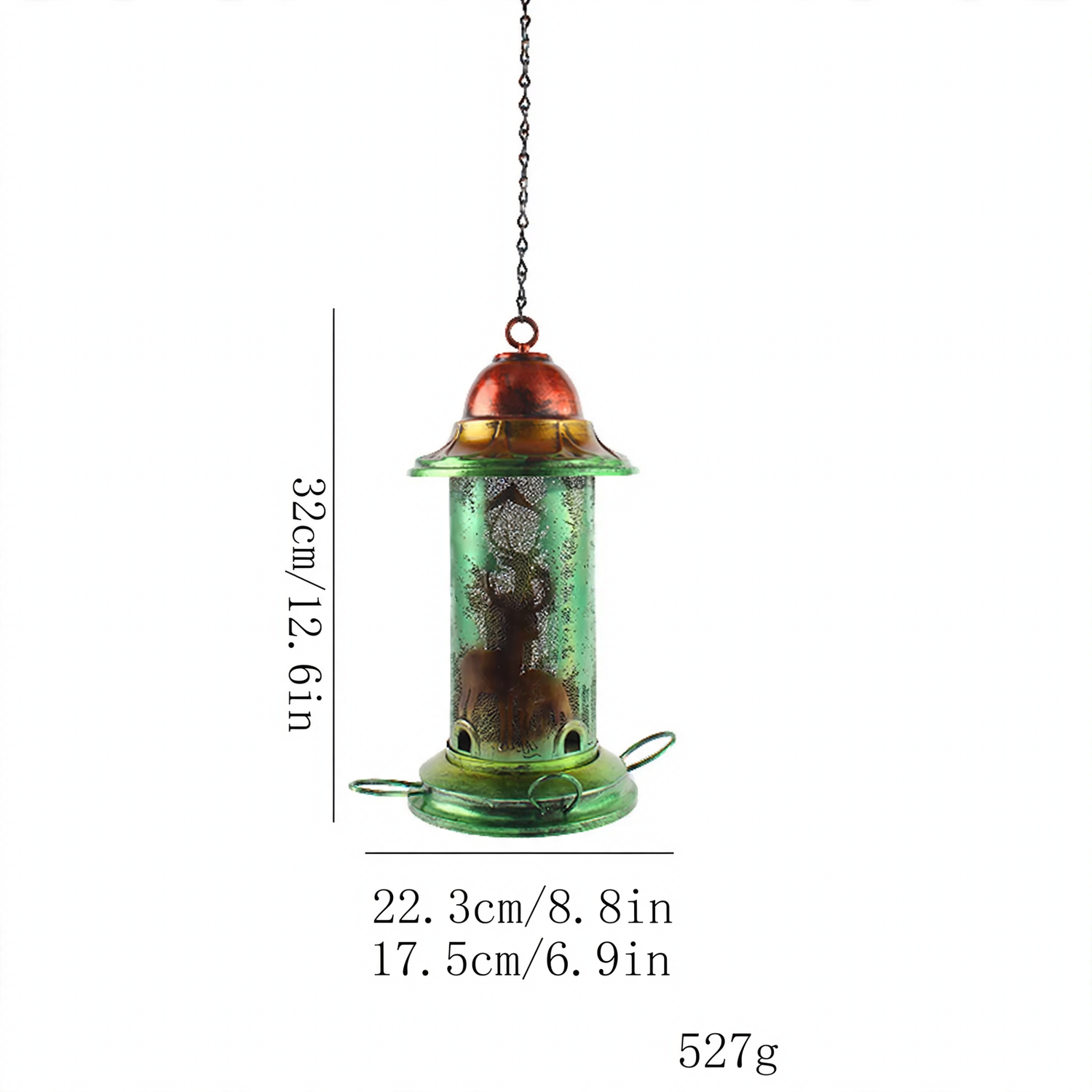 Telescoping Metal Feeding Station for the Garden