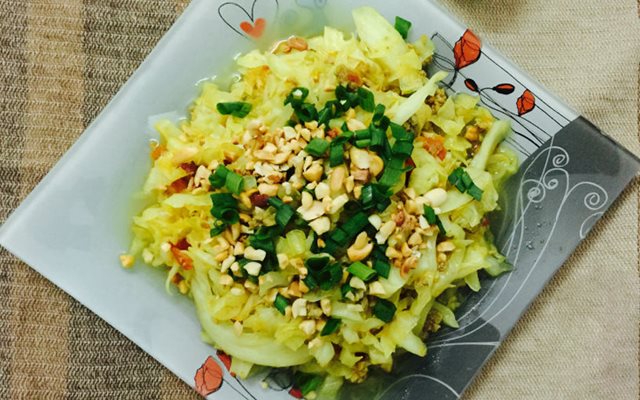 Bắp Cải Xào Thịt Bò