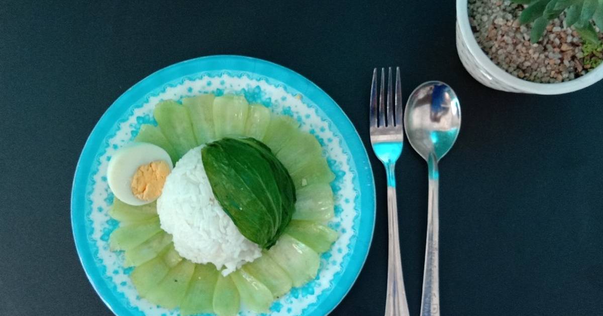 Cơm trắng- cải thìa