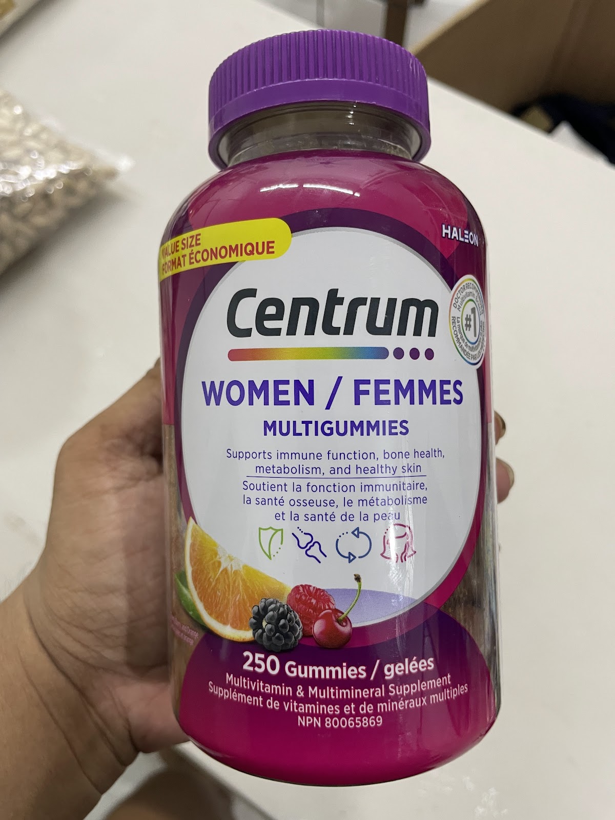 Vit Centrum Women Gummies Exp Oct 26 #0533