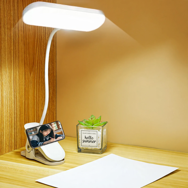 LED-Schreibtischlampe mit Farbtemperaturwahl