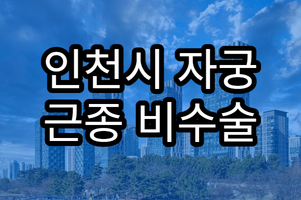 인천시 자궁 근종 비수술 치료 클리닉 확인하기