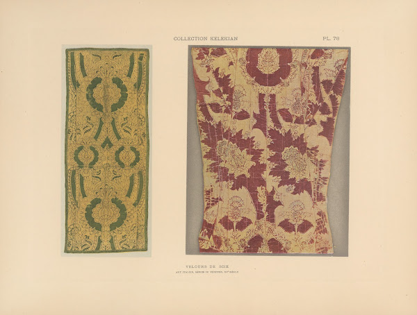 La collection Kelekian Etoffes  tapis dOrient  de Venise Pl078 1900