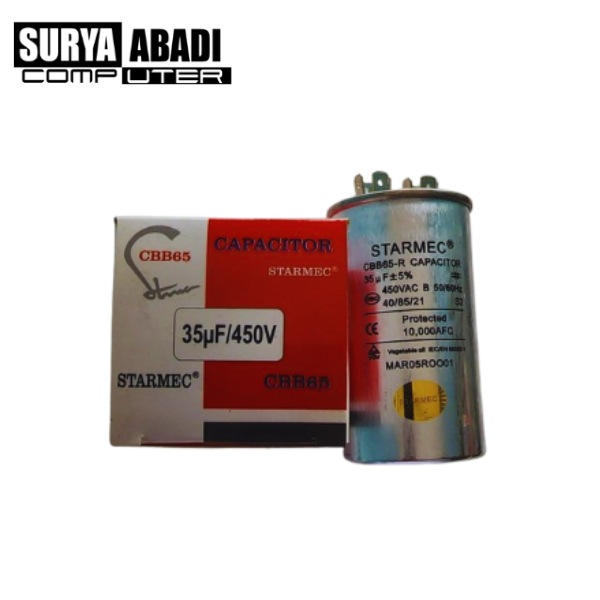 Kapasitor AC Starmec 35uf
