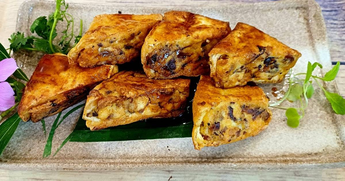 Đậu nhồi chay