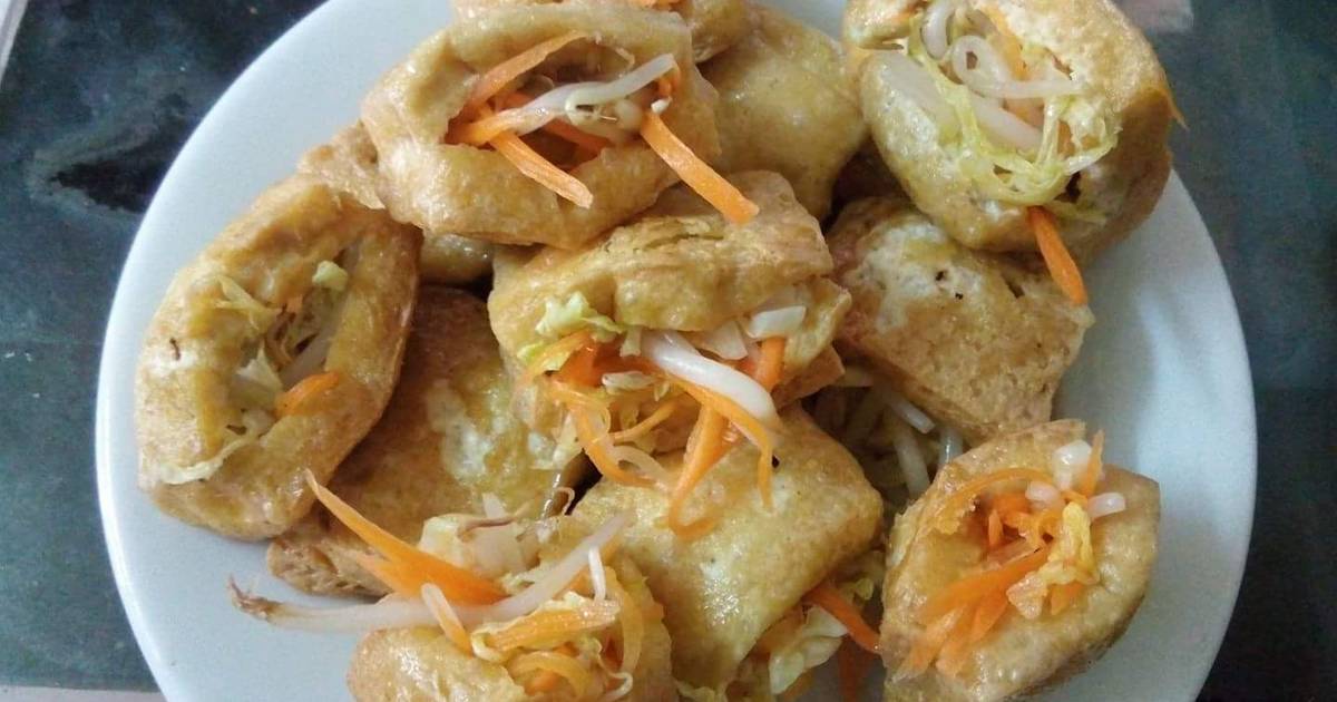 Đậu phụ nhồi rau củ