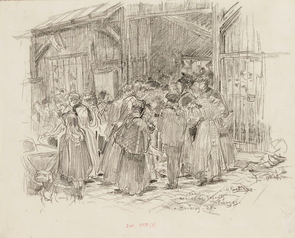 La Rostiche Marché des Enfants Rouges en 1907 3ème arrondissement 1907