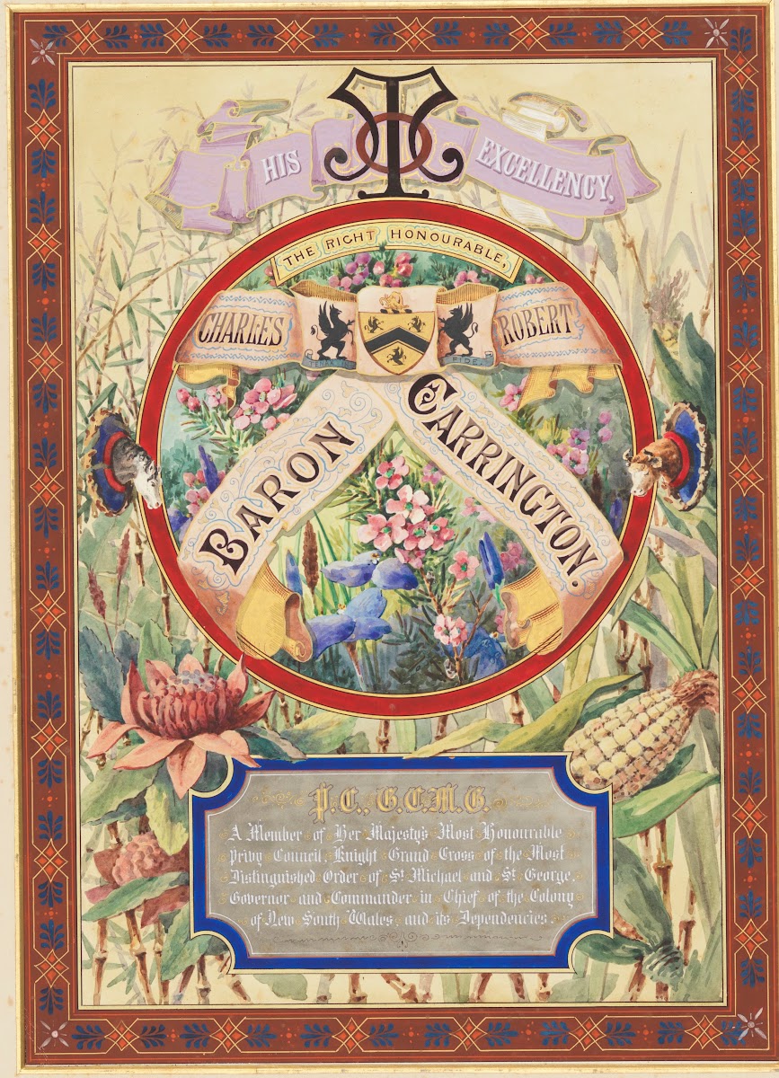 Addresses Presented To Lord Carrington Governor Of New South Wales Pl06 1888