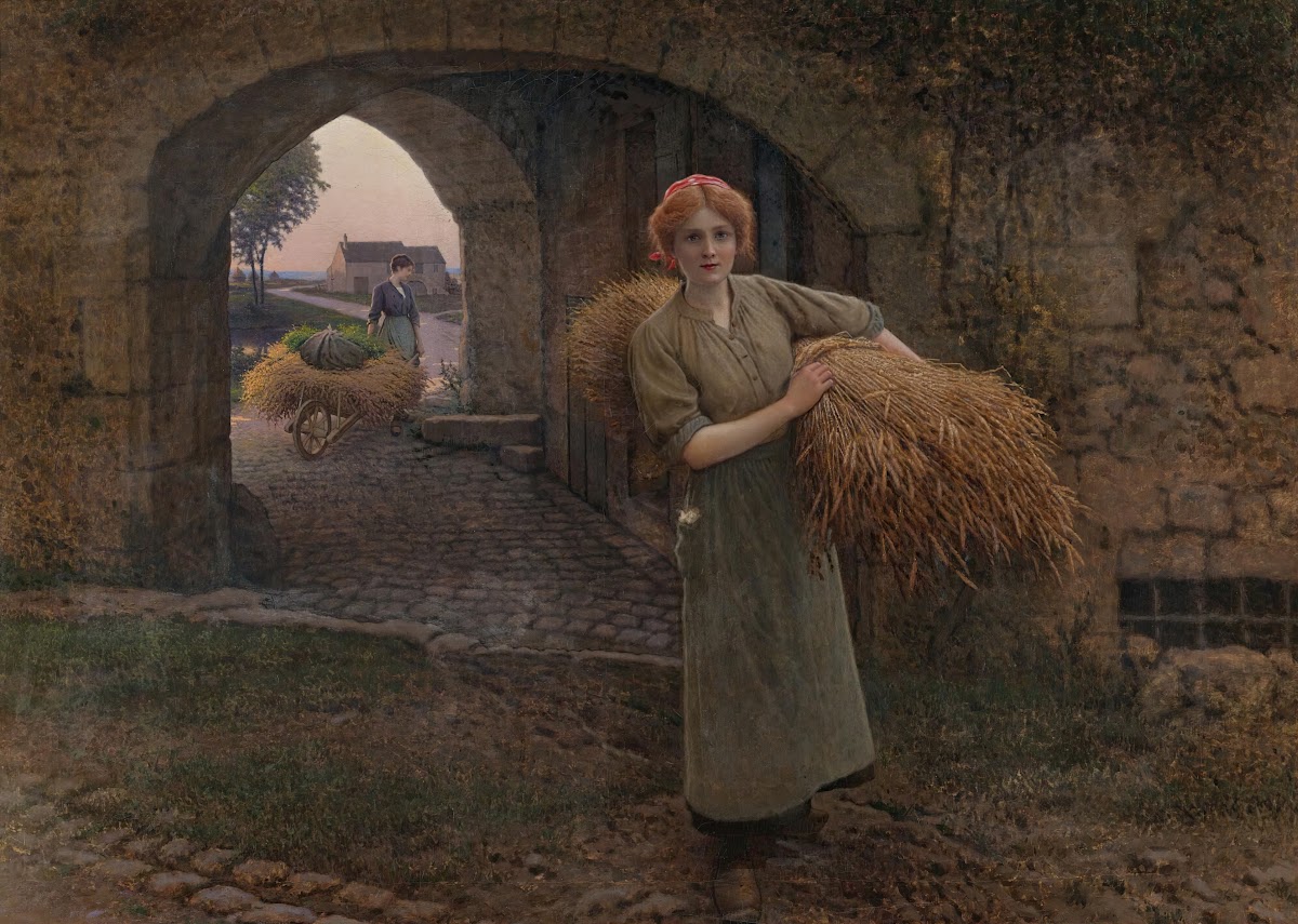 Carrying the sheaves 1920