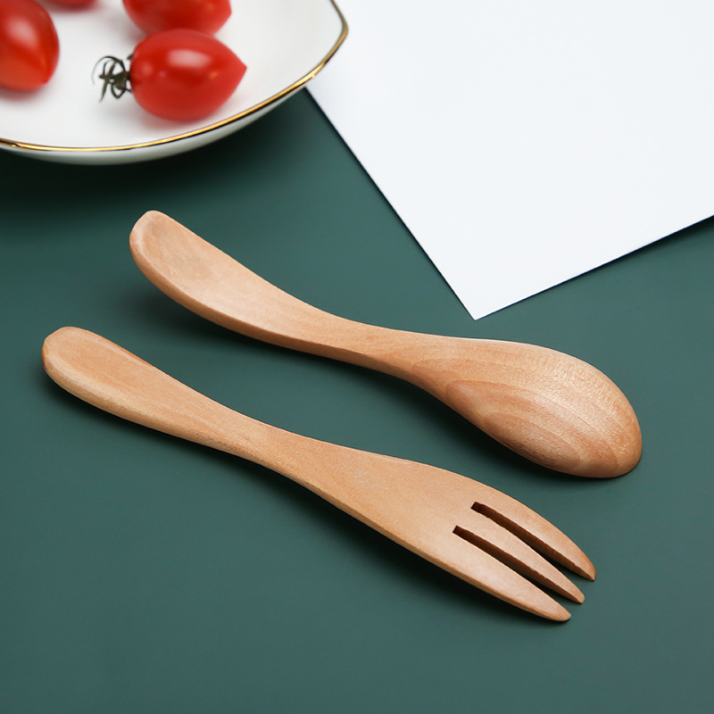 Wooden spoon, natural wood
