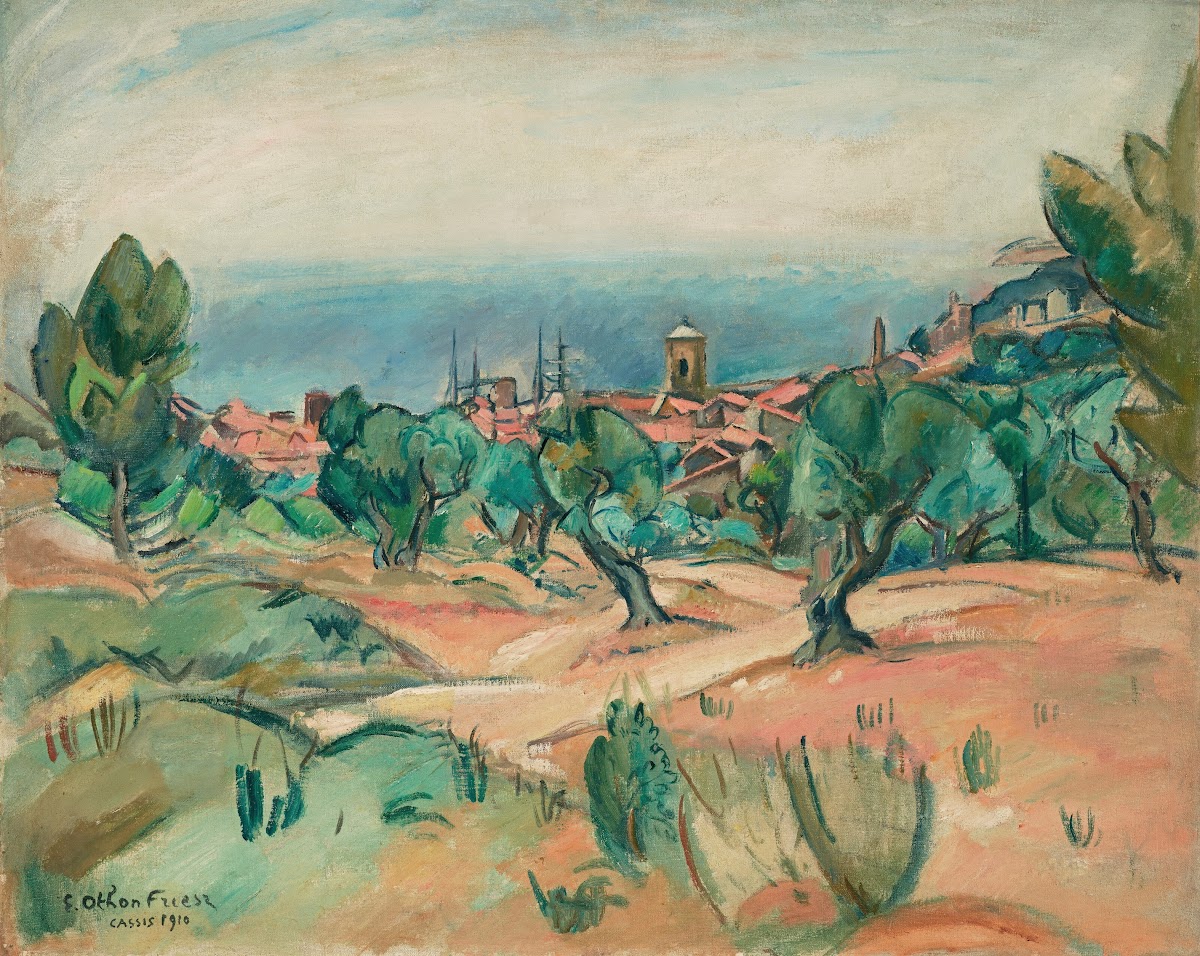 Paysage de Cassis 1910