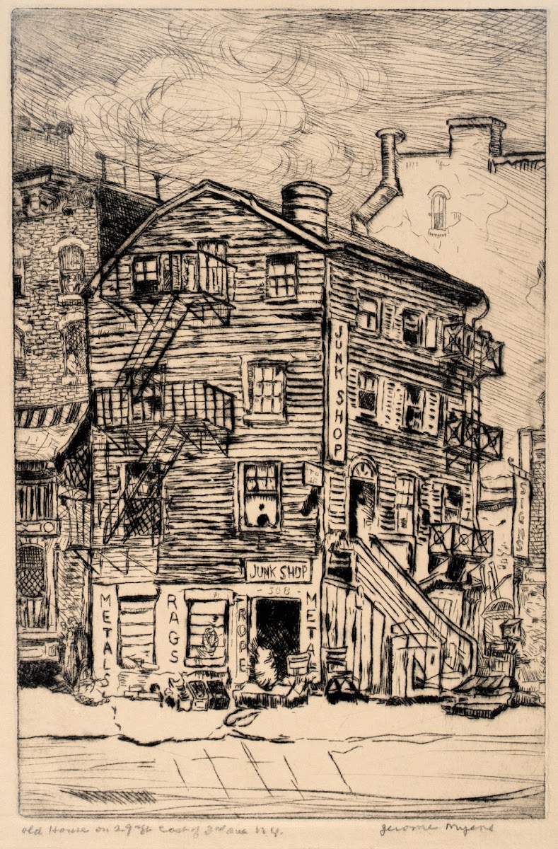 Old House On 29th St East Of 3rd Ave NY