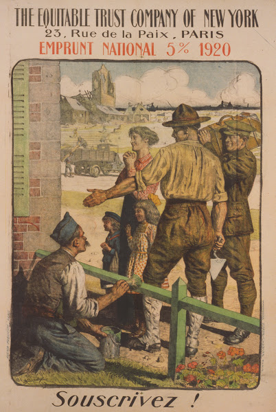 The Equitable Trust Company of New York Emprunt National 5 1920 Souscrivez 1920