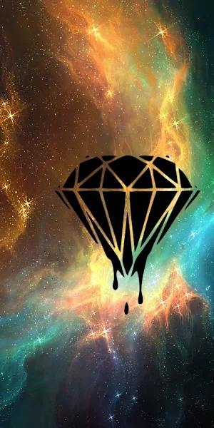 Space, Tylercreatesworlds, Diamonds, Space Art, Nebula Full HD Wallpaper Background