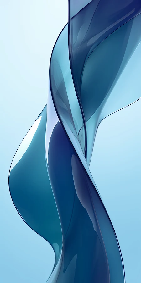 Abstract, Fluid, Blue, Design 2K iPhone Phone Wallpaper