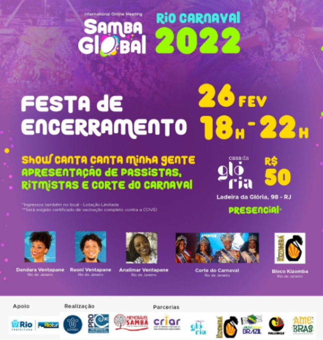 Samba Global Festa de Encerramento