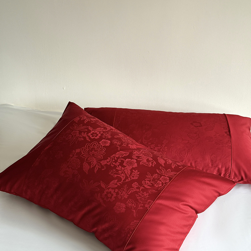 Jacquard Pillowcase made of 100S Long Staple Cotton
