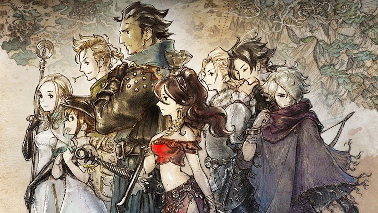 Octopath Traveler 0 characters acquiring ultimate battle-tested gear