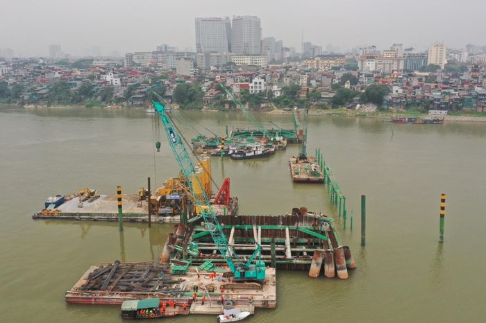 Sắp hoàn tất bàn giao mặt bằng dự án cầu Trần Hưng Đạo - Đài Phát thanh và truyền hình Hà Nội