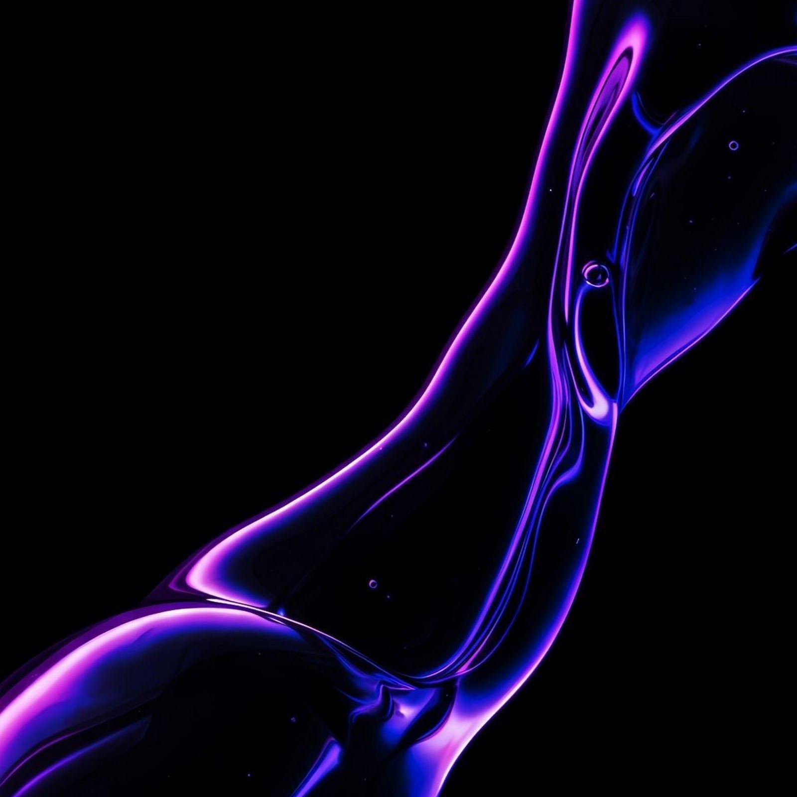 Download Abstract Purple Liquid Splash Full HD iPhone
