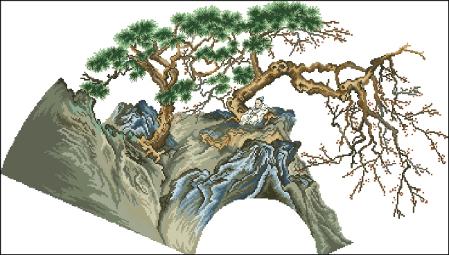 DOME60102 Oriental Landscape