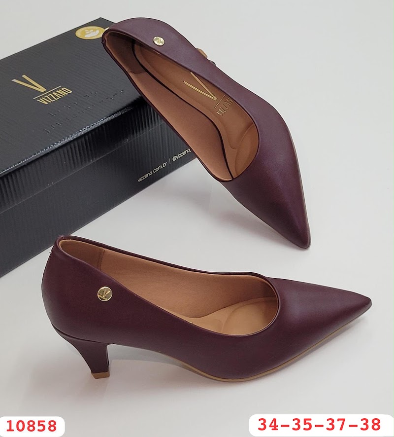 Zapato de vestir con taco bajo puntera fina · foto 2