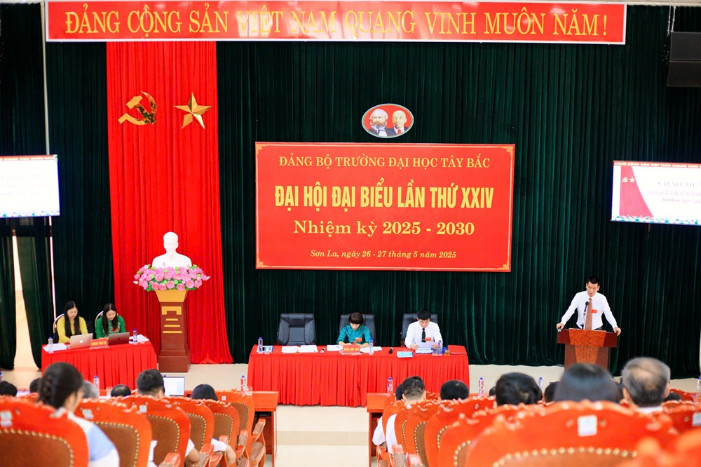 Đảng bộ Trường Đại học Tây Bắc tổ chức thành công phiên trù bị Đại hội đại biểu lần thứ XXIV, nhiệm kỳ 2025 - 2030