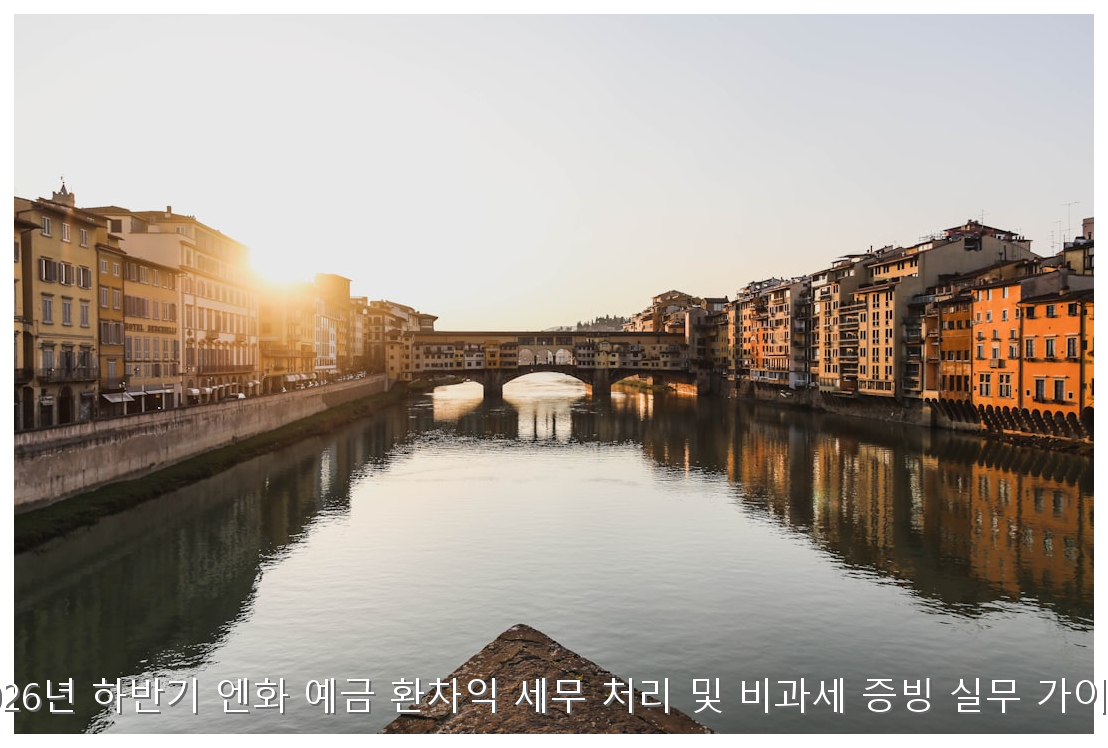 2026년 하반기 엔화 예금 환차익 세무 처리 및 비과세 증빙 실무 가이드 핵심 안내 및 분석 인포그래픽 (2)
