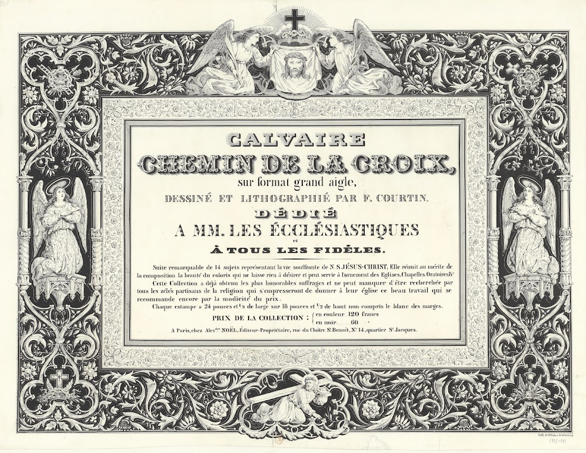 Calvaire chemin de croix 1835