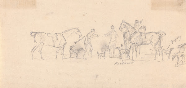 Hound Trial with hounds named