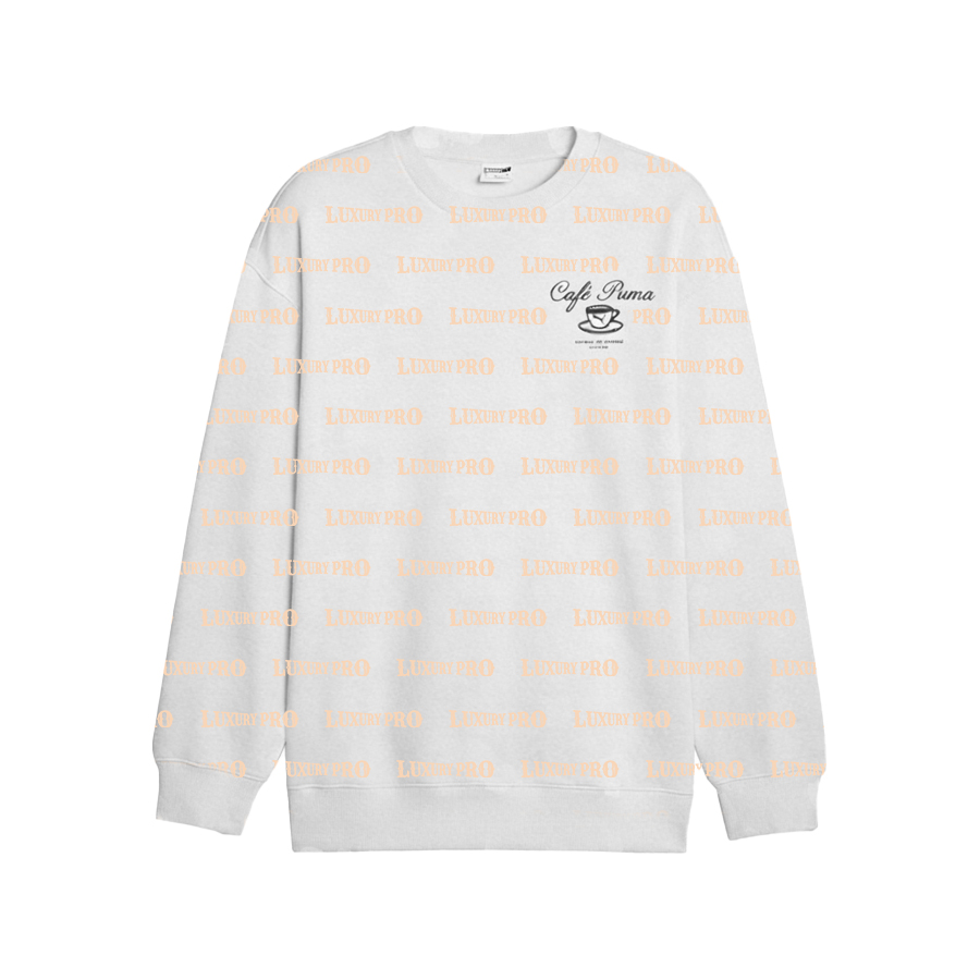 AOP Embroidered Sweatshirt