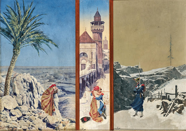 Longing triptych